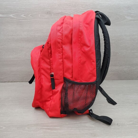 Jansport large red student backpack, bright red - Picture 4 of 13